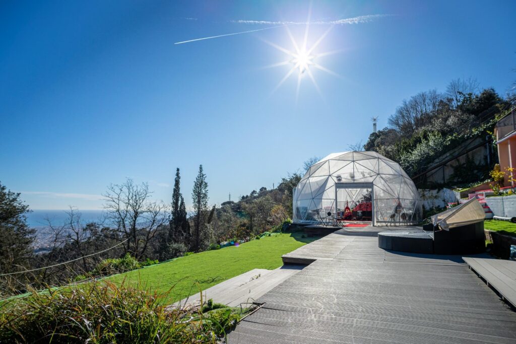 Impresionante casa con gran jardín y vistas a Barcelona en Vallvidrera